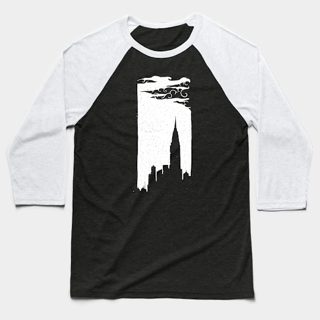 Chrysler building Baseball T-Shirt by barmalisiRTB